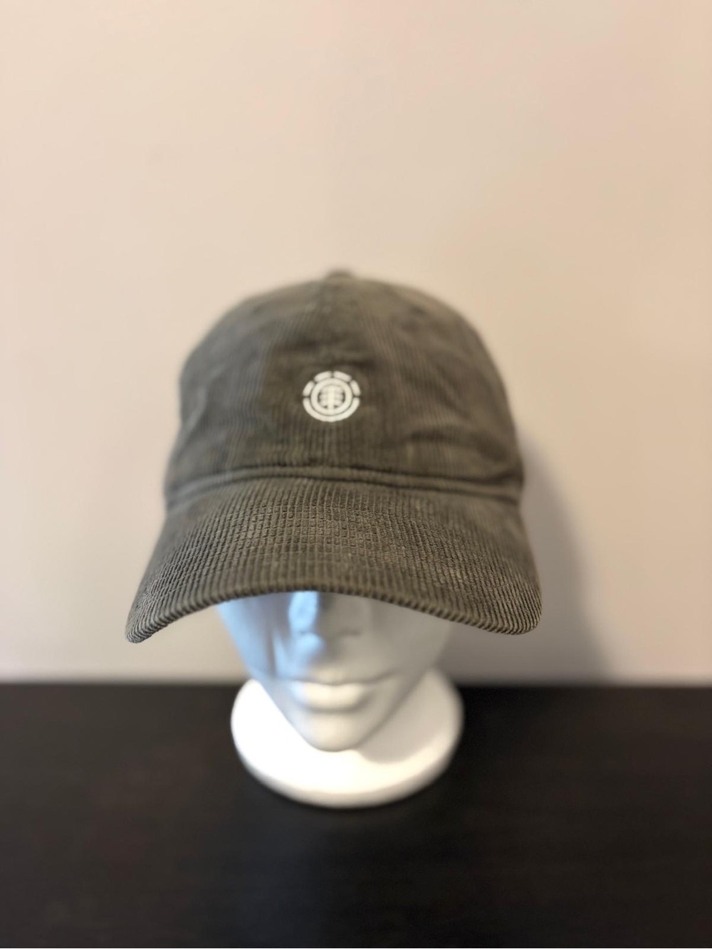 2 For 30 /Element Corduroy Baseball Cap with White Embroidered Logo